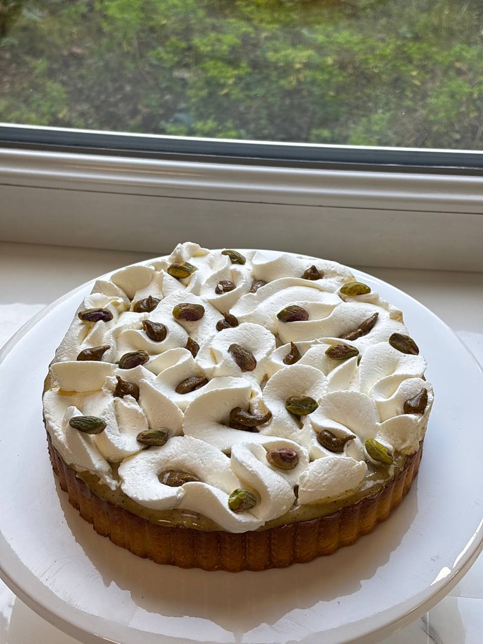 Pistachio tart